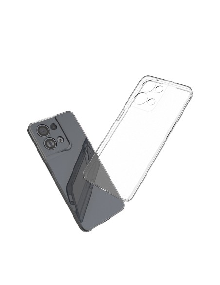 Ultra Clear 0,5 mm dėklas, skirtas Oppo Reno 8 Pro plonu dangteliu, skaidrus