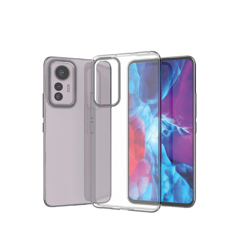 Itin skaidrus 0,5 mm Xiaomi 12 Lite dėklas, plonas dangtelis, skaidrus