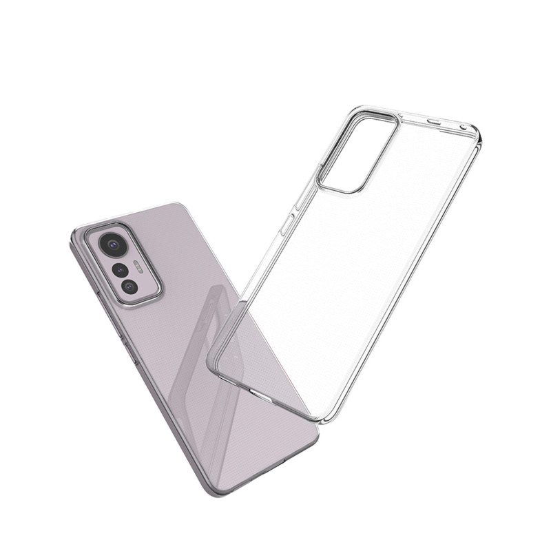 Itin skaidrus 0,5 mm Xiaomi 12 Lite dėklas, plonas dangtelis, skaidrus