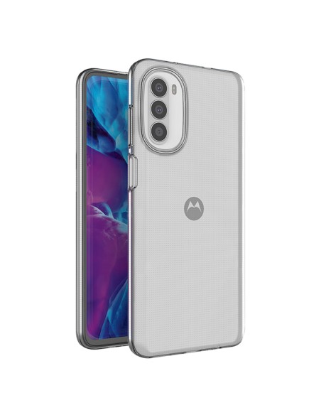 Itin skaidrus 0,5 mm dėklas Motorola Moto G82 5G / Moto G52 plonas dangtelis, skaidrus Itin skaidrus 0,5 mm dėklas Motorola Moto G82 5G / Moto G52 plonas dangtelis, skaidrus