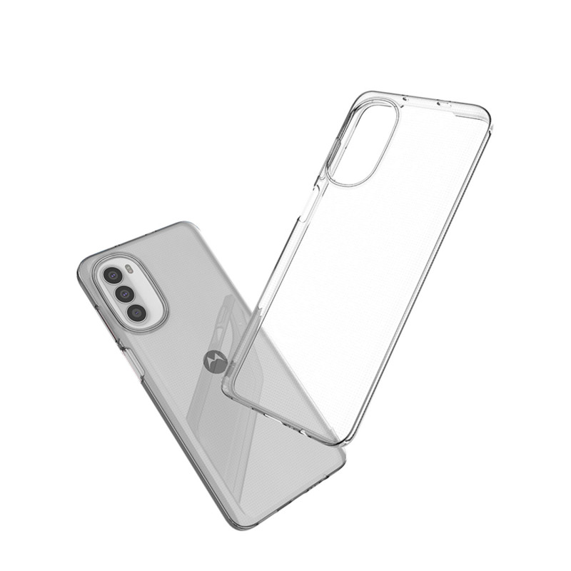 Itin skaidrus 0,5 mm dėklas Motorola Moto G82 5G / Moto G52 plonas dangtelis, skaidrus