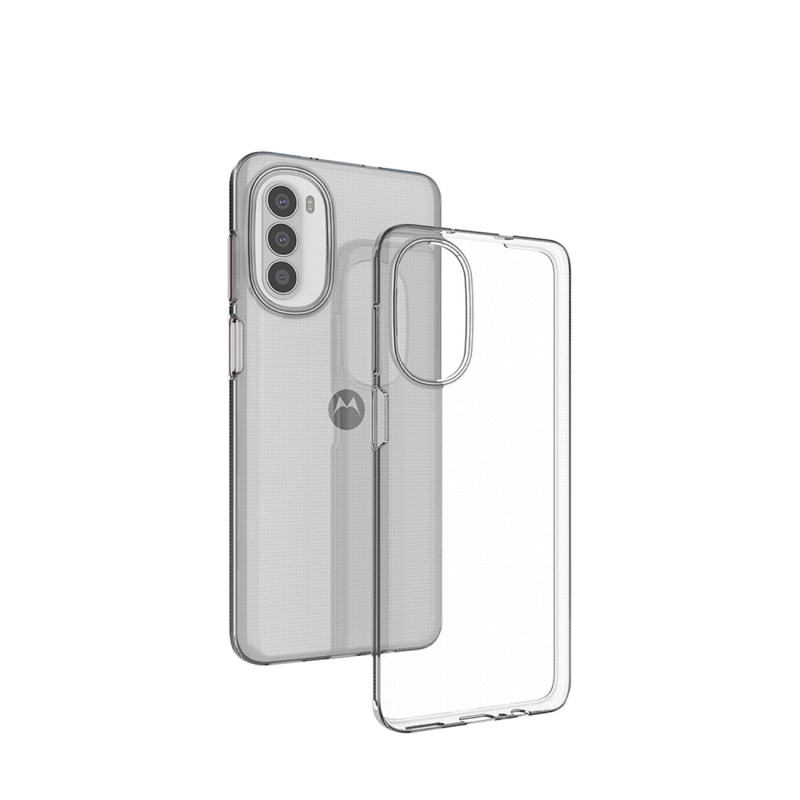 Itin skaidrus 0,5 mm dėklas Motorola Moto G82 5G / Moto G52 plonas dangtelis, skaidrus