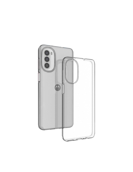 Itin skaidrus 0,5 mm dėklas Motorola Moto G82 5G / Moto G52 plonas dangtelis, skaidrus Itin skaidrus 0,5 mm dėklas Motorola Moto G82 5G / Moto G52 plonas dangtelis, skaidrus