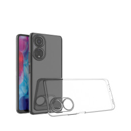 Ultra Clear 0,5 mm dėklas Honor X7 / Honor Play 30 Plus plonas dangtelis skaidrus