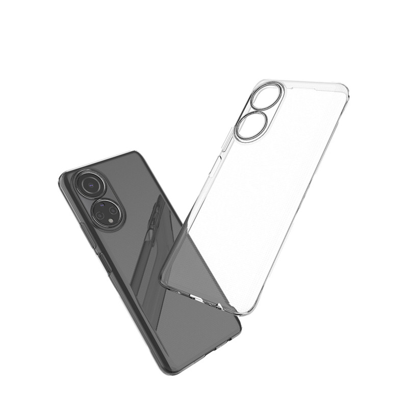 Ultra Clear 0,5 mm dėklas Honor X7 / Honor Play 30 Plus plonas dangtelis skaidrus