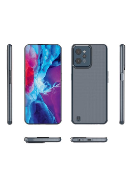 Itin skaidrus 0,5 mm Realme C31 dėklas, plonas dangtelis, skaidrus Itin skaidrus 0,5 mm Realme C31 dėklas, plonas dangtelis, skaidrus