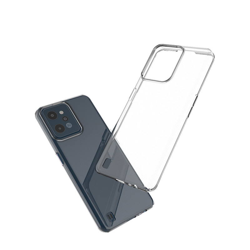 Itin skaidrus 0,5 mm Realme C31 dėklas, plonas dangtelis, skaidrus