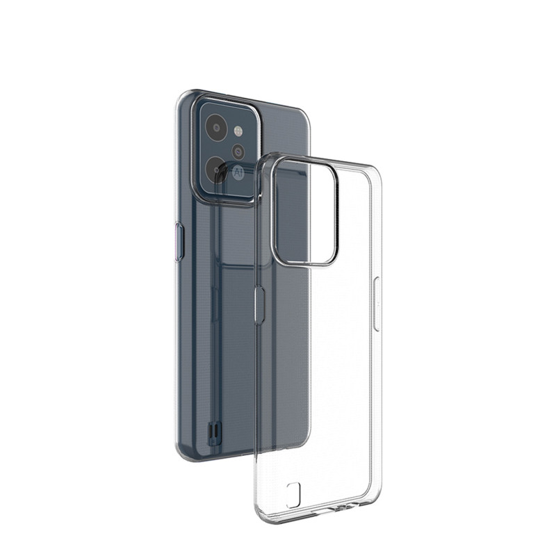 Itin skaidrus 0,5 mm Realme C31 dėklas, plonas dangtelis, skaidrus