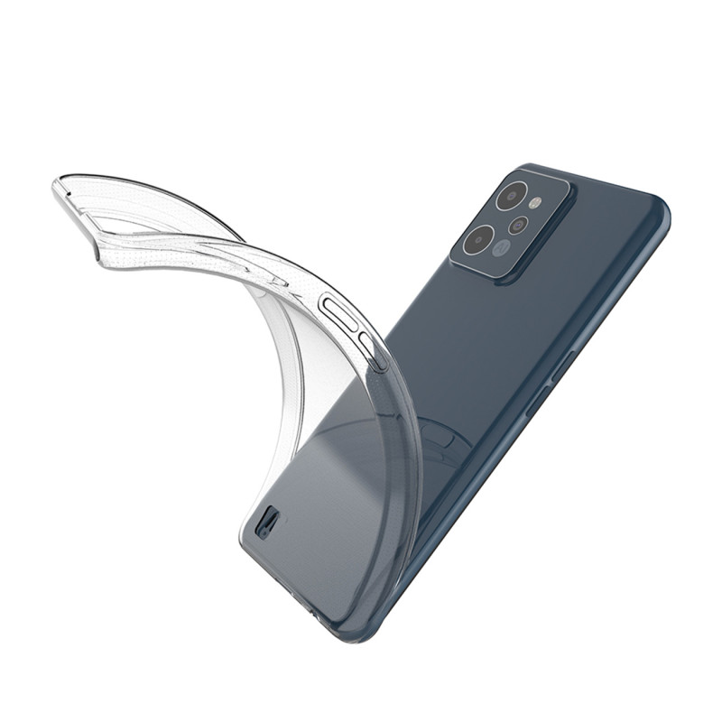 Itin skaidrus 0,5 mm Realme C31 dėklas, plonas dangtelis, skaidrus