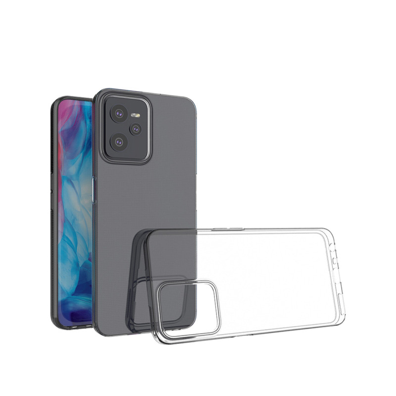 Itin skaidrus 0,5 mm Realme C35 dėklas, plonas dangtelis, skaidrus