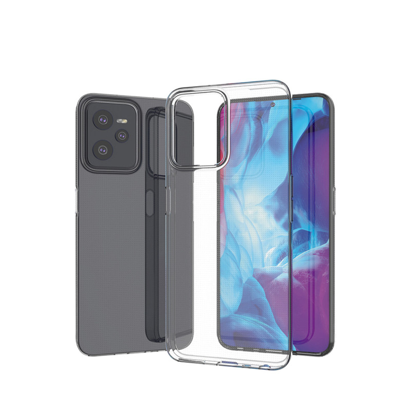 Itin skaidrus 0,5 mm Realme C35 dėklas, plonas dangtelis, skaidrus