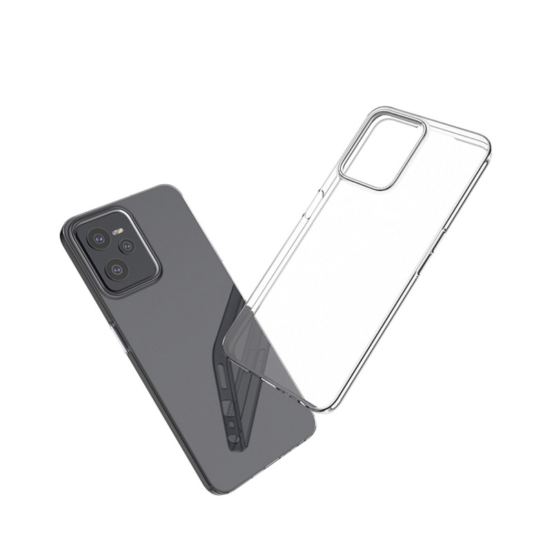 Itin skaidrus 0,5 mm Realme C35 dėklas, plonas dangtelis, skaidrus