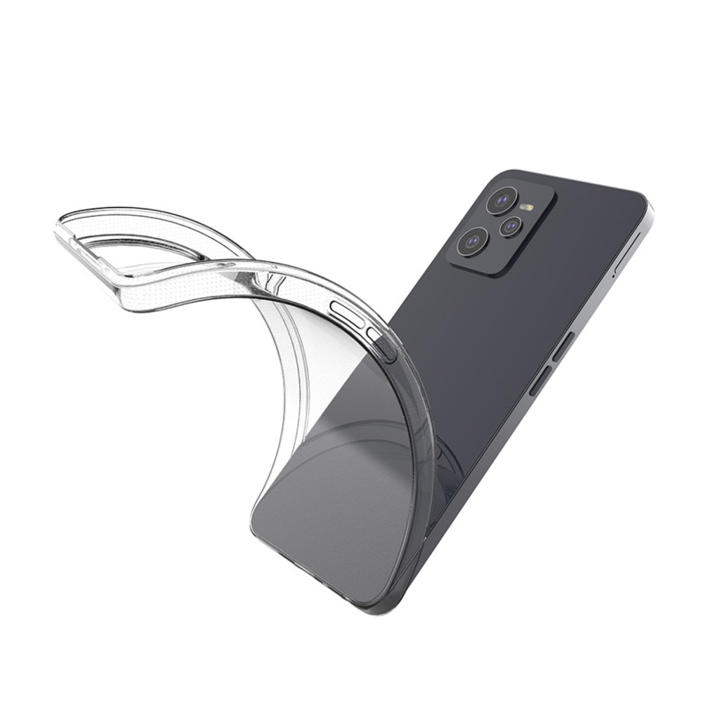Itin skaidrus 0,5 mm Realme C35 dėklas, plonas dangtelis, skaidrus