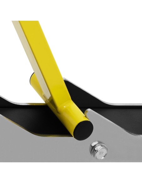 Treniruočių suoliuko nuolydis reguliuojamas 90-180 laipsnių iki 100 kg