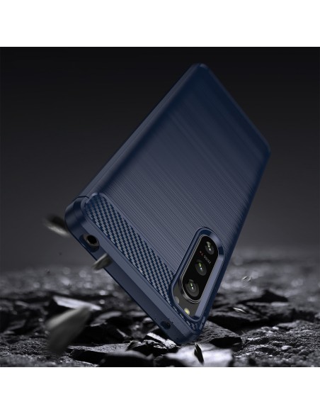 „Thunder Case Realme C35“ silikoninis šarvuotas dangtelis, juodas