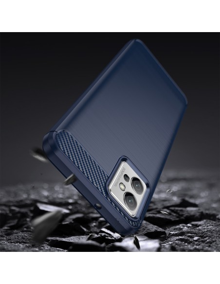 Anglies dėklas Xiaomi Redmi Note 11E / Redmi 10 5G / Redmi 10 Prime+ 5G / Poco M4 5G lankstus silikoninis anglies dangte...