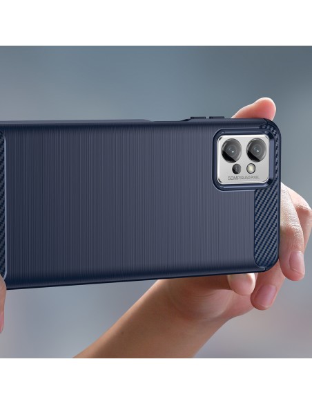 Anglies dėklas Xiaomi Poco F4 5G lankstus silikoninis anglies dangtelis juodas Anglies dėklas Xiaomi Poco F4 5G lankstus silikoninis anglies dangtelis juodas