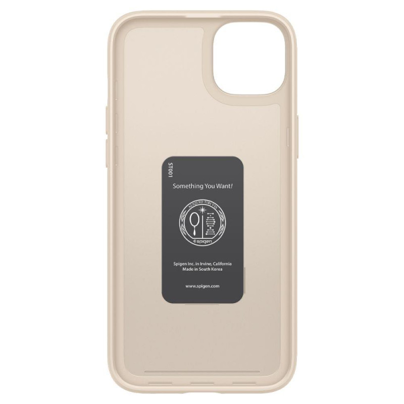 Spigen Thin Fit dėklas iPhone 14 Plus - smėlio