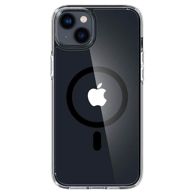 Spigen Ultra Hybrid Mag Dėklas su MagSafe, skirtas iPhone 14 Plus – skaidrus ir juodas