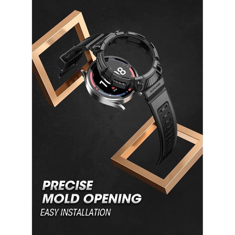 Unicorn Beetle Pro Supcase dėklas, skirtas Samsung Galaxy Watch 5 Pro (45mm) - juodas