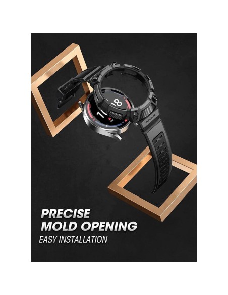 Unicorn Beetle Pro Supcase dėklas, skirtas Samsung Galaxy Watch 5 Pro (45mm) - juodas Unicorn Beetle Pro Supcase dėklas, skirtas Samsung Galaxy Watch 5 Pro (45mm) - juodas
