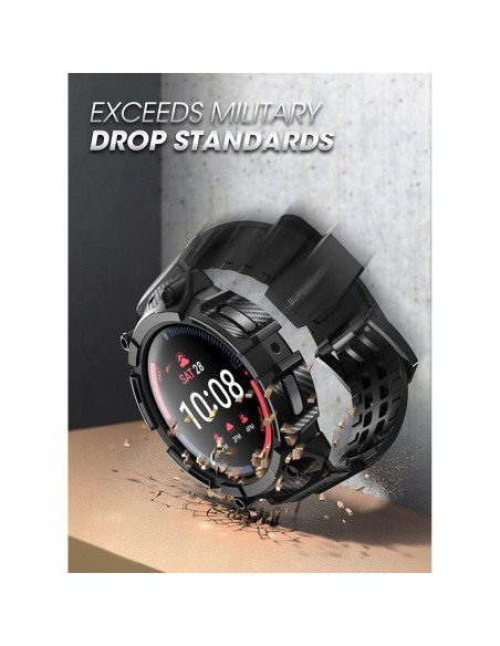 Unicorn Beetle Pro Supcase dėklas, skirtas Samsung Galaxy Watch 5 Pro (45mm) - juodas Unicorn Beetle Pro Supcase dėklas, skirtas Samsung Galaxy Watch 5 Pro (45mm) - juodas