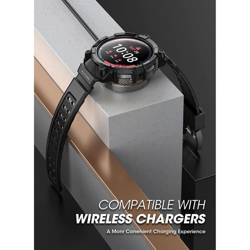 Unicorn Beetle Pro Supcase dėklas, skirtas Samsung Galaxy Watch 5 Pro (45mm) - juodas