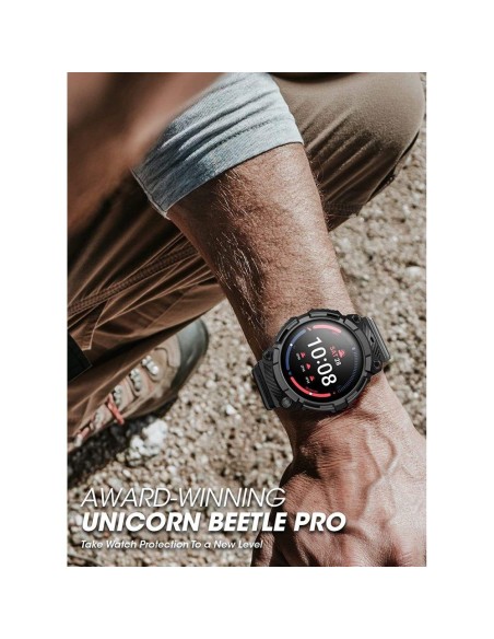 Unicorn Beetle Pro Supcase dėklas, skirtas Samsung Galaxy Watch 5 Pro (45mm) - juodas Unicorn Beetle Pro Supcase dėklas, skirtas Samsung Galaxy Watch 5 Pro (45mm) - juodas