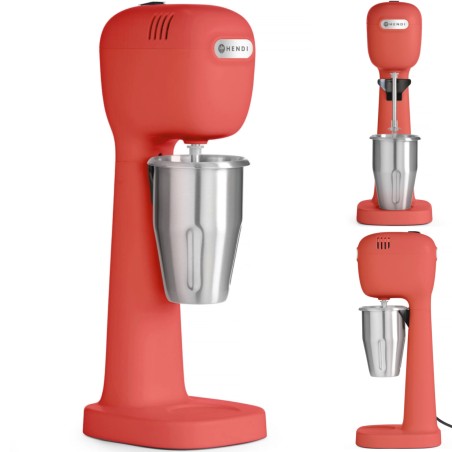 Shaker milkshake putotuvas 400 W raudonas - Hendi 221648