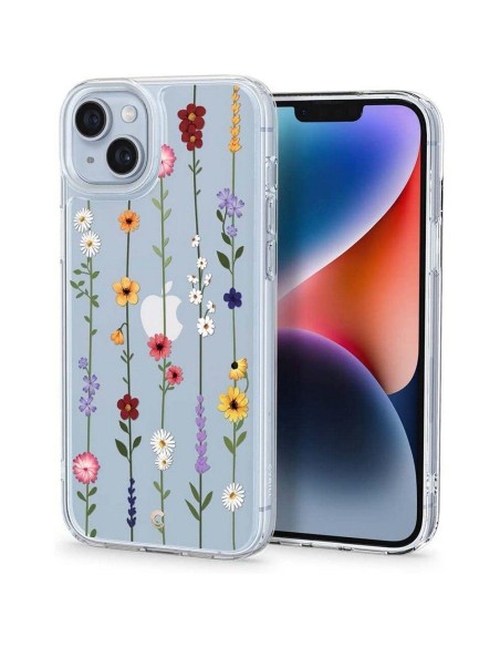 Spigen Cyrill Cecile dėklas iPhone 14 Plus - skaidrus su gėlėmis Spigen Cyrill Cecile dėklas iPhone 14 Plus - skaidrus su gėlėmis