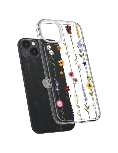 Spigen Cyrill Cecile dėklas iPhone 14 Plus - skaidrus su gėlėmis Spigen Cyrill Cecile dėklas iPhone 14 Plus - skaidrus su gėlėmis
