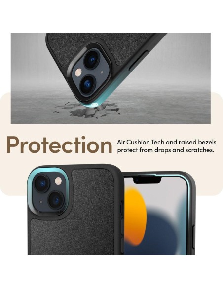Spigen Cyrill Kajuk Mag dėklas su MagSafe iPhone 14 Plus - juodas
