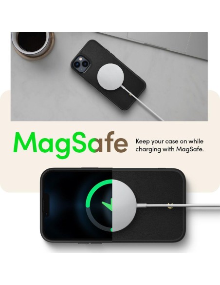 Spigen Cyrill Kajuk Mag dėklas su MagSafe iPhone 14 Plus - juodas
