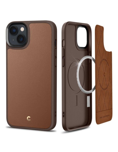 Spigen Cyrill Kajuk Mag dėklas su MagSafe iPhone 14 Plus - rudas