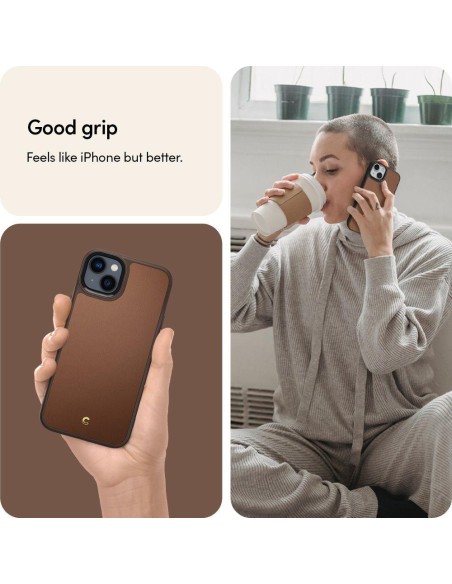 Spigen Cyrill Kajuk Mag dėklas su MagSafe iPhone 14 Plus - rudas