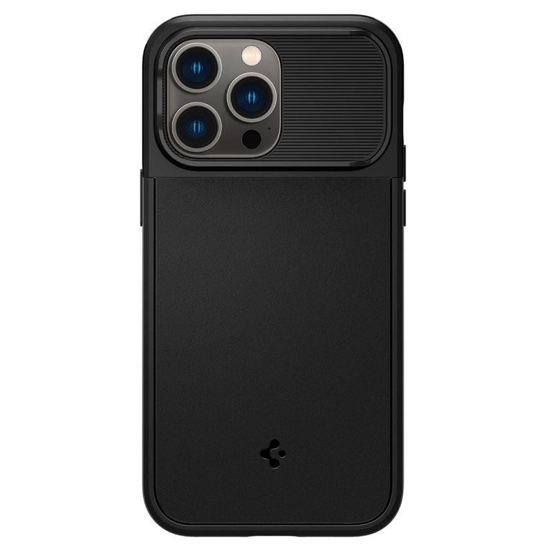 Spigen Optik Armor Mag dėklas su MagSafe, skirtas iPhone 14 Pro Max - juodas