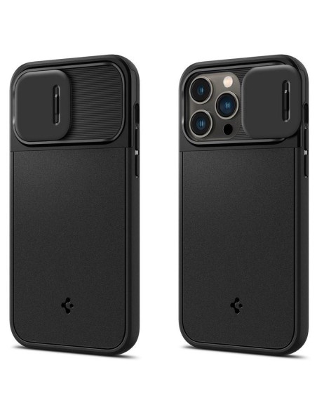 Spigen Optik Armor Mag dėklas su MagSafe iPhone 14 Pro - juodas Spigen Optik Armor Mag dėklas su MagSafe iPhone 14 Pro - juodas