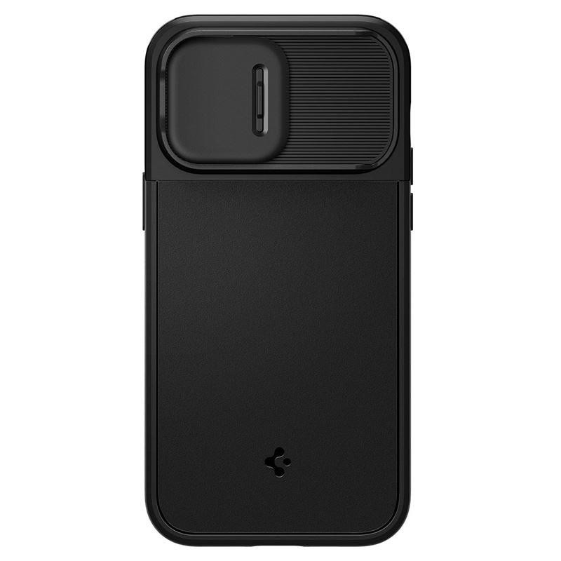 Spigen Optik Armor Mag dėklas su MagSafe iPhone 14 Pro - juodas