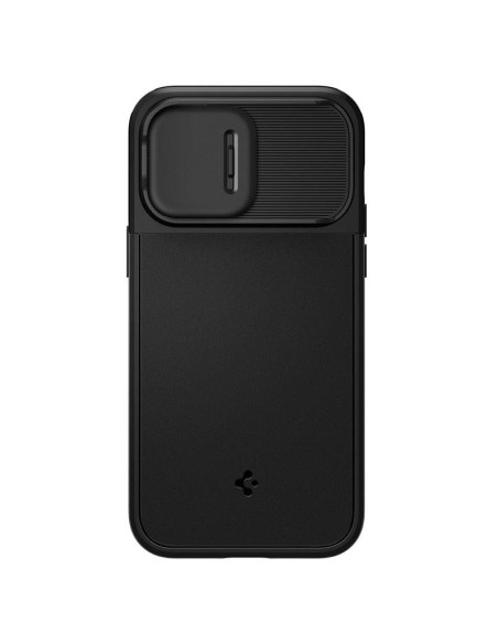 Spigen Optik Armor Mag dėklas su MagSafe iPhone 14 Pro - juodas Spigen Optik Armor Mag dėklas su MagSafe iPhone 14 Pro - juodas