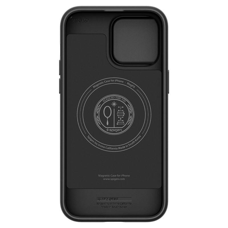 Spigen Optik Armor Mag dėklas su MagSafe iPhone 14 Pro - juodas