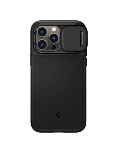 Spigen Optik Armor Mag dėklas su MagSafe iPhone 14 Pro - juodas Spigen Optik Armor Mag dėklas su MagSafe iPhone 14 Pro - juodas