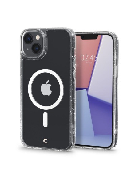 Spigen Cyrill Shine Mag dėklas su MagSafe iPhone 14 Plus - skaidrus ir blizgantis Spigen Cyrill Shine Mag dėklas su MagSafe iPhone 14 Plus - skaidrus ir blizgantis