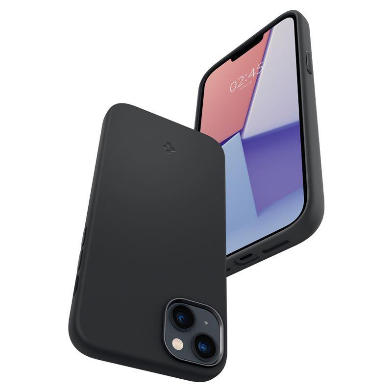 Spigen Silicone Fit Mag dėklas su MagSafe iPhone 14 Plus - juodas