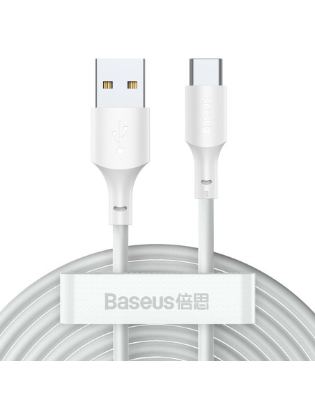 2x USB laidas USB-C greitas įkrovimas Maitinimo tiekimas Greitas įkrovimas 40 W 5 A 1,5 m baltas 2x USB laidas USB-C greitas įkrovimas Maitinimo tiekimas Greitas įkrovimas 40 W 5 A 1,5 m baltas
