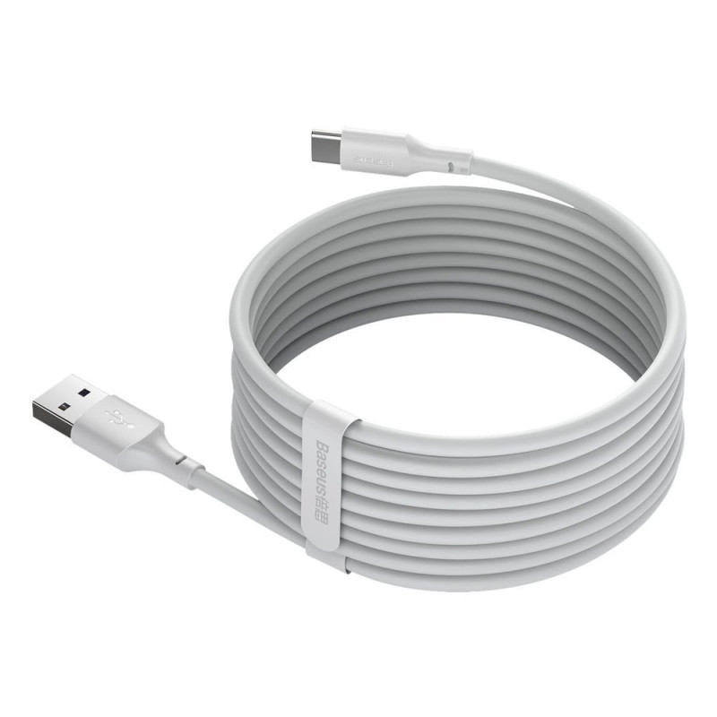 2x USB laidas USB-C greitas įkrovimas Maitinimo tiekimas Greitas įkrovimas 40 W 5 A 1,5 m baltas