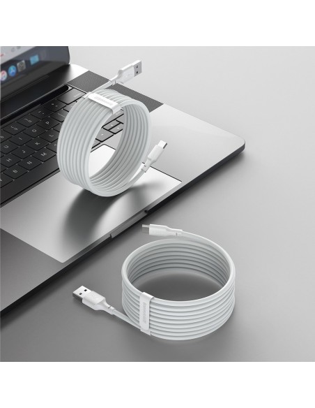 2x USB laidas USB-C greitas įkrovimas Maitinimo tiekimas Greitas įkrovimas 40 W 5 A 1,5 m baltas 2x USB laidas USB-C greitas įkrovimas Maitinimo tiekimas Greitas įkrovimas 40 W 5 A 1,5 m baltas