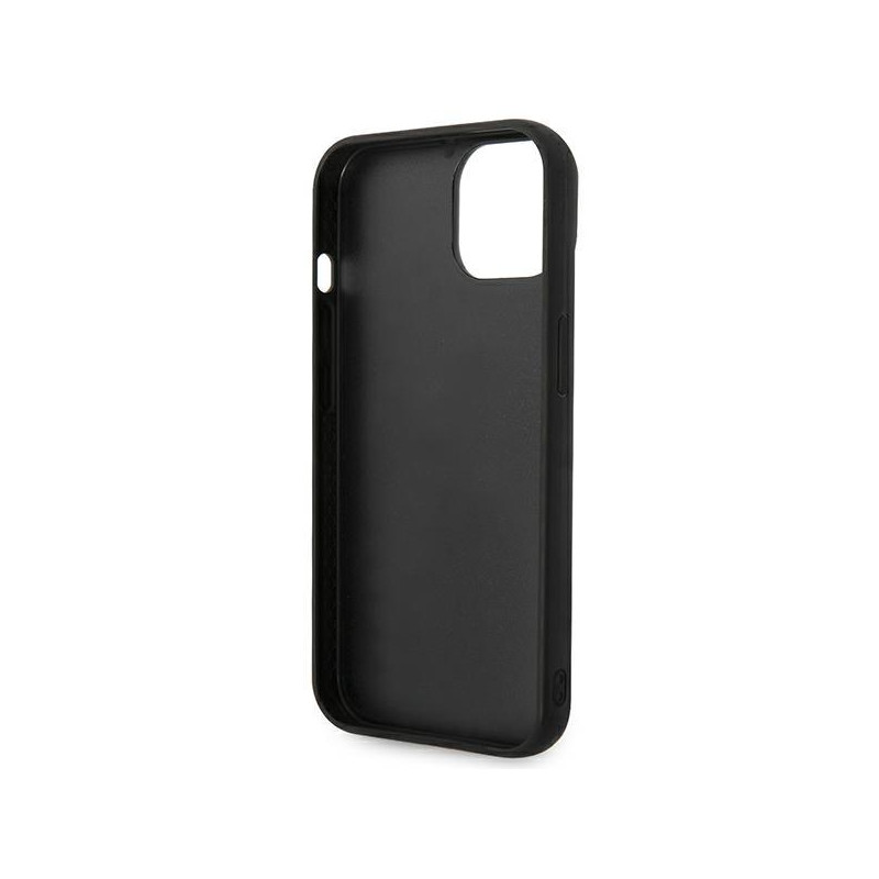 Karl Lagerfeld 3D Monogram dėklas iPhone 14 Plus - juodas