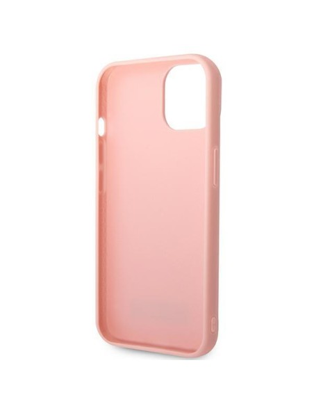 Karl Lagerfeld 3D Monogram dėklas iPhone 14 Plus - rožinis Karl Lagerfeld 3D Monogram dėklas iPhone 14 Plus - rožinis