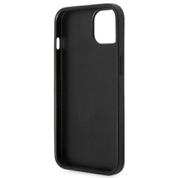 Karl Lagerfeld Saffiano Karl& 39 s Head Patch dėklas iPhone 14 Plus - juodas
