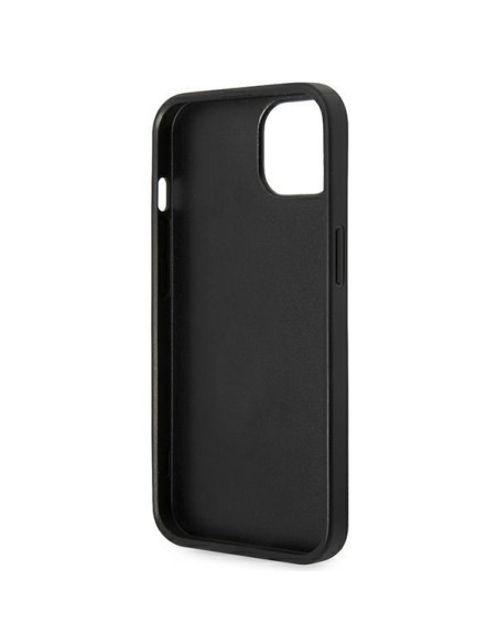 Karl Lagerfeld Saffiano Karl& 39 s Head Patch dėklas iPhone 14 Plus - juodas Karl Lagerfeld Saffiano Karl& 39 s Head Patch dėklas iPhone 14 Plus - juodas